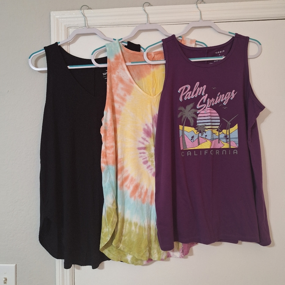 Torrid Tanks (x3)